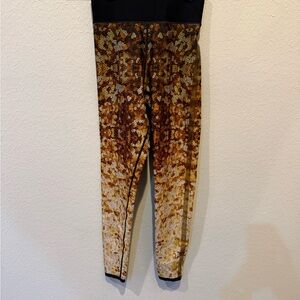 Ultracor Black and Gold Sequin Leggings